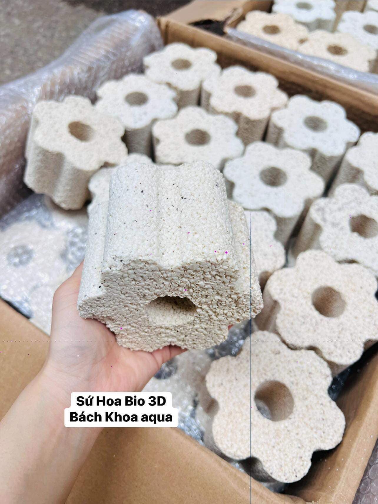 Sứ thanh hoa Bio 3D cho bể cá
